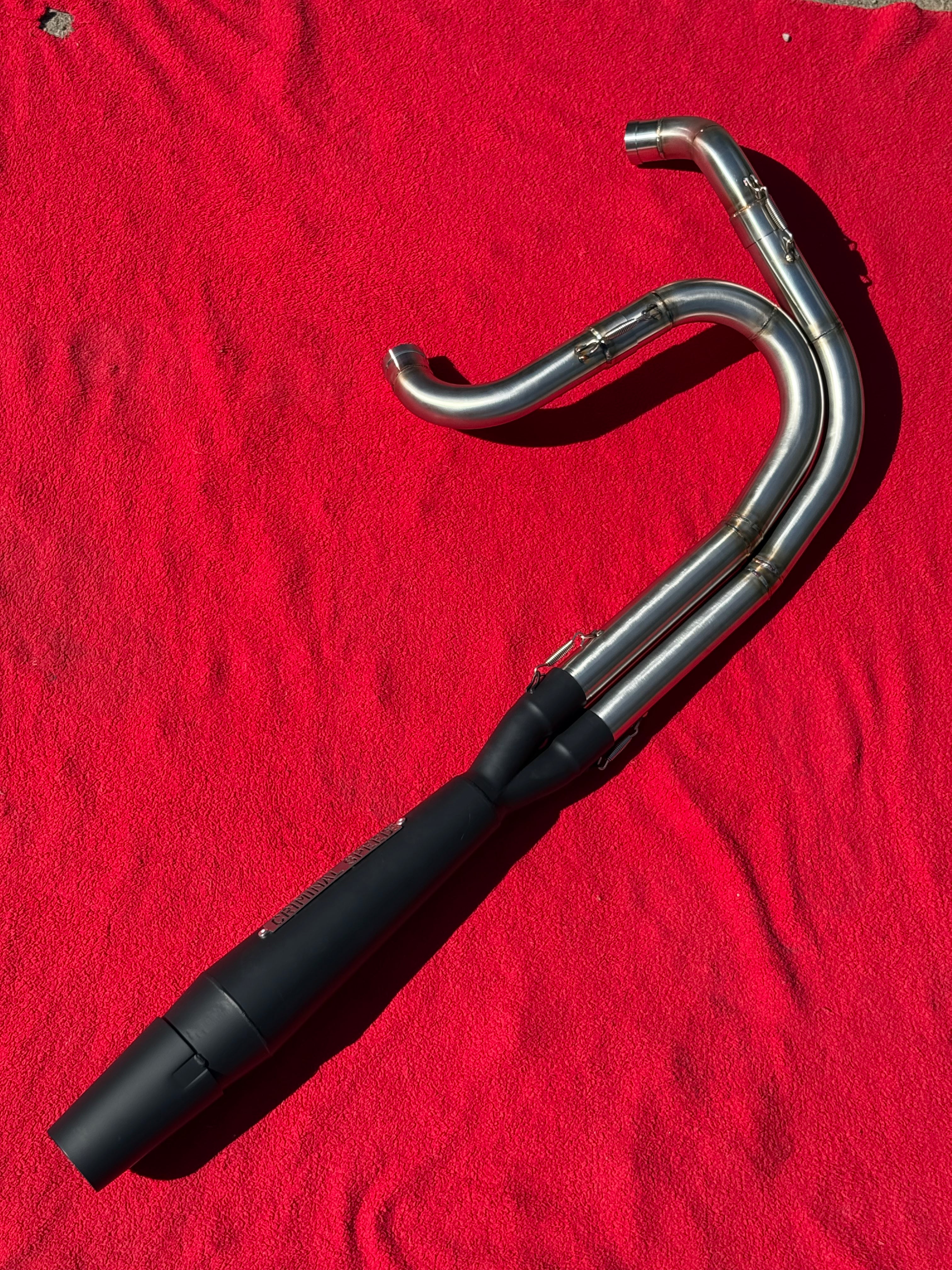 Refurbished FXR Exhaust