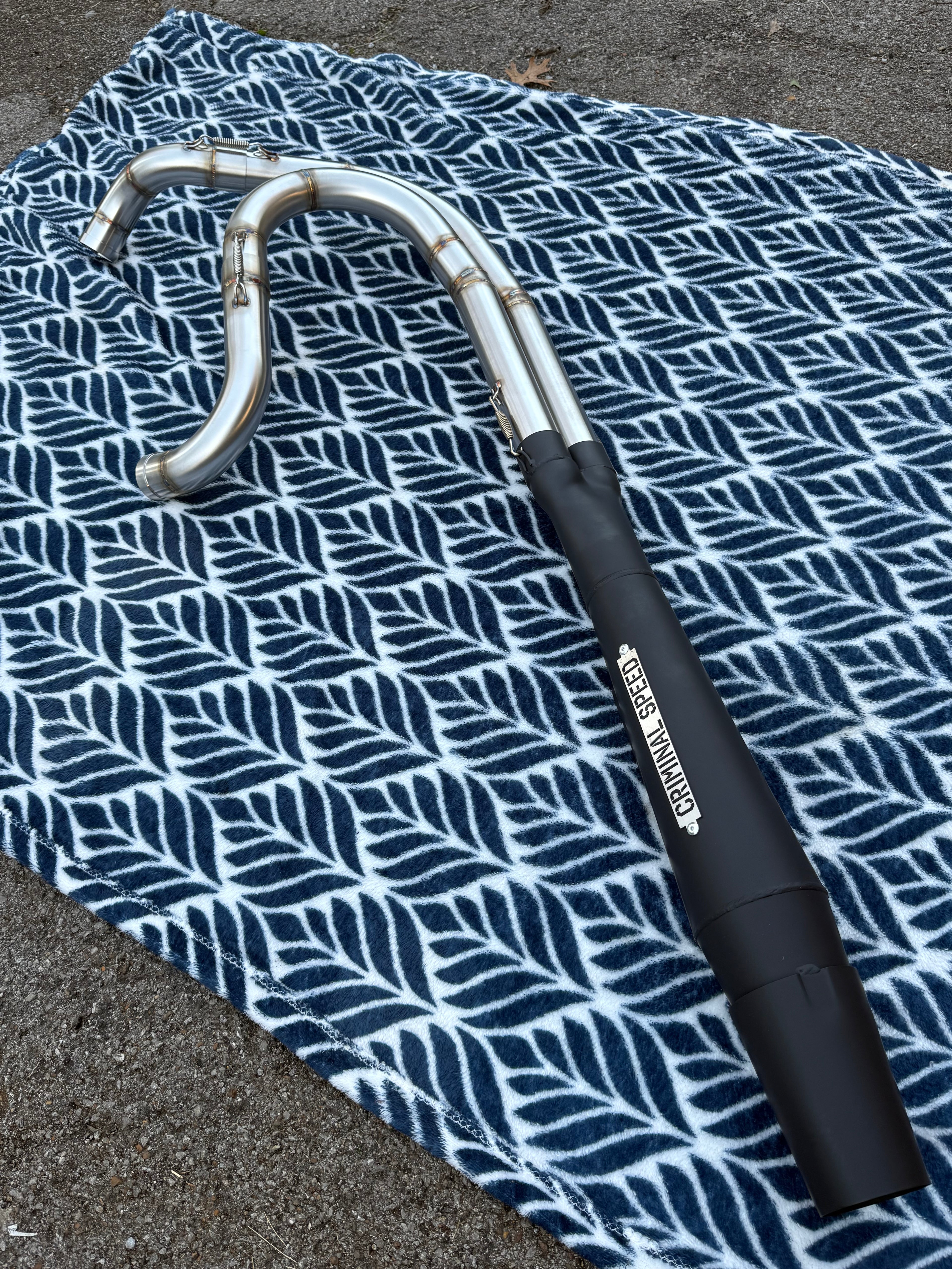 Refurbished FXR Exhaust (Send In Muffler)